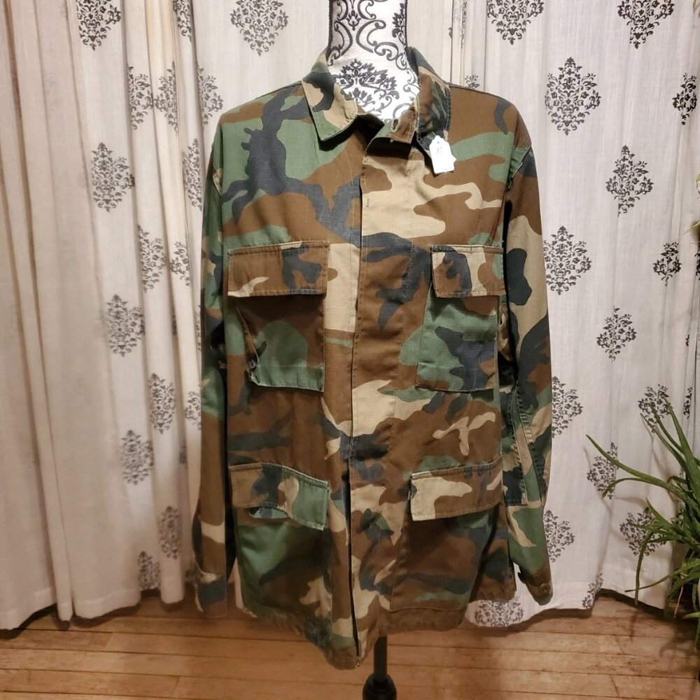 Authentic Military Camo Jacket